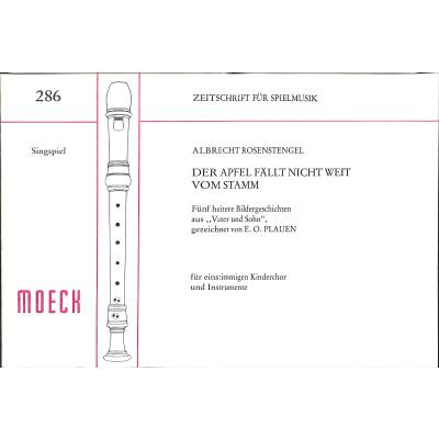 Der Apfel fällt nicht weit vom Stamm Notenbuch de