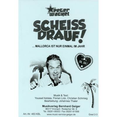 Scheiss Drauf Mallorca Ist Nur Einmal Im Jahr Notenbuch De