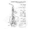 Notenbild für ZM 90106 - GRIFFTABELLE SAXOPHON 0