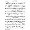 Notenbild für HN 676 - 3 SONATEN BWV 1027-1029 - VDG C 0