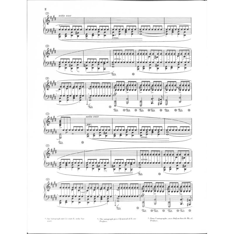 Prelude Des Dur Op 28 15 Regentropfen Von Chopin Frederic Hn 854 Noten
