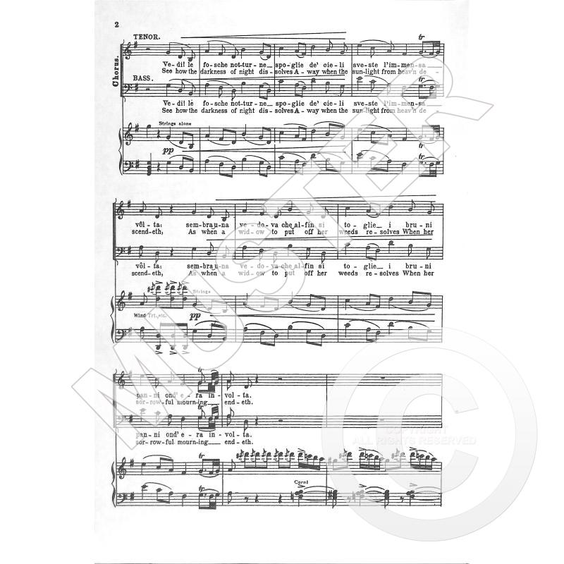 Vedi Le Fosche Notturne Spoglie Aus Il Trovatore Von Verdi Giuseppe Kalmus A3083 Noten musikalienhandel de