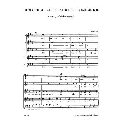 9790006403066 - Herr auf dich traue ich SWV 377