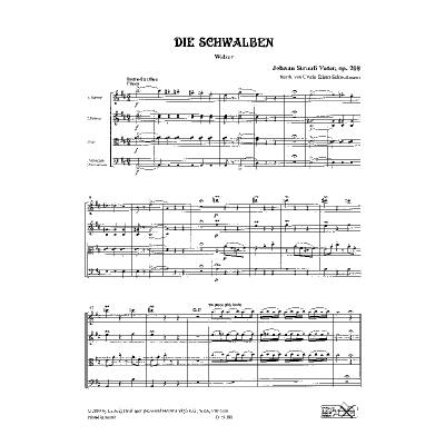 9790012193883 - Die Schwalben op 204 9790012193883 - Die Schwalben op 204