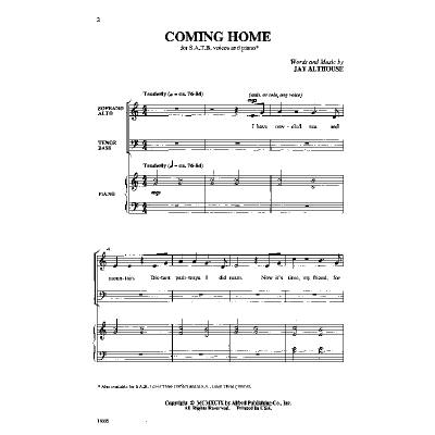 0038081173061 - Coming home 0038081173061 - Coming home