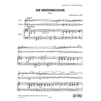 9790012190196 - Die Schönbrunner - Walzer op 200