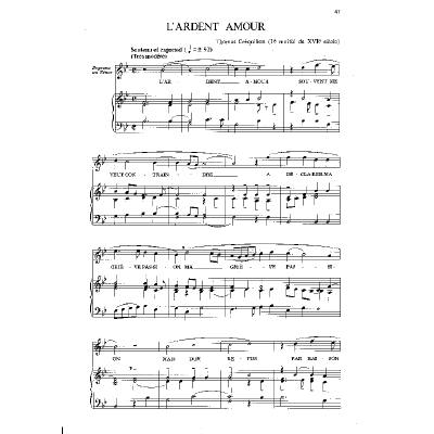 Ausgewählte Chansons und Balladen des Mittelalters und der Renaissance ...
