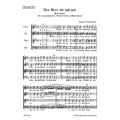 Buxtehude cantate Domino pdf