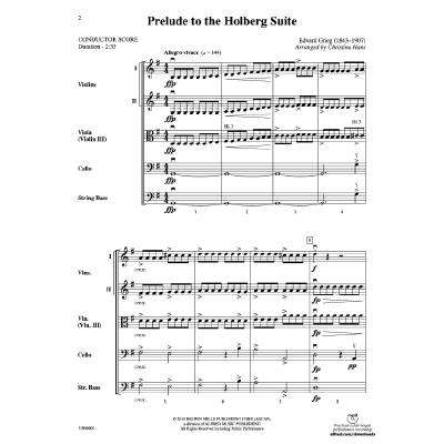 Prelude to the Holberg Suite