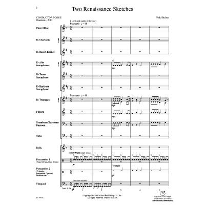 0038081353364 - 2 Renaissance sketches