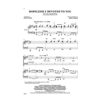 0038081297323 - Hopelessly devoted to you (aus Grease)