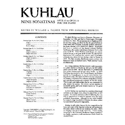 0038081029993 - 9 Sonatinen op 20 + op 55