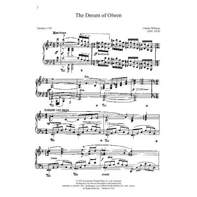 0029156141511 - The dream of olwen