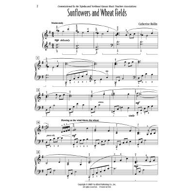 0038081228778 - Sunflowers and wheat fields