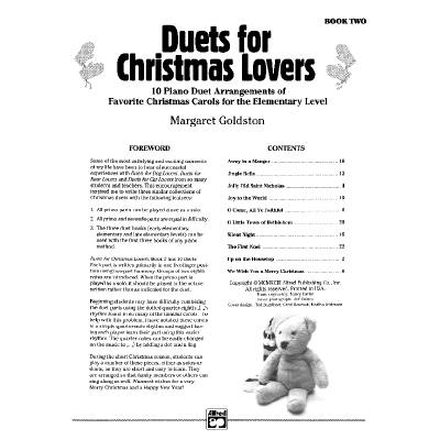 0038081025735 - Duets for christmas lovers 2 0038081025735 - Duets for christmas lovers 2