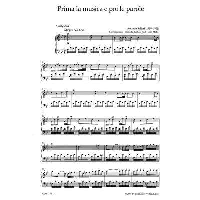 9790006542826 - Prima la musica e poi le parole 9790006542826 - Prima la musica e poi le parole