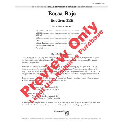 0038081430546 - Bossa rojo