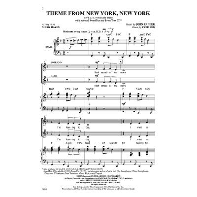 0038081339672 - Theme from New York New York