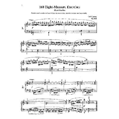 0038081049199 - 160 eight measure exercises op 821