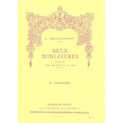 9790046191763 - 2 Miniatures 2 op 145 9790046191763 - 2 Miniatures 2 op 145