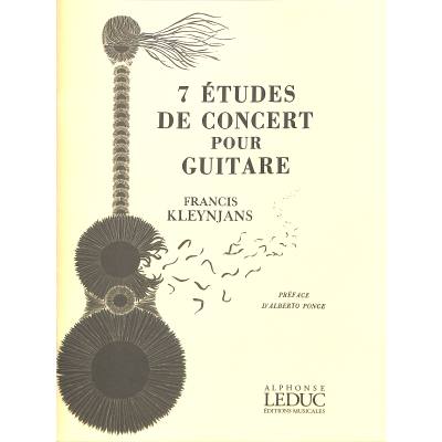 9790046256530 - 7 Etudes de Concert 9790046256530 - 7 Etudes de Concert
