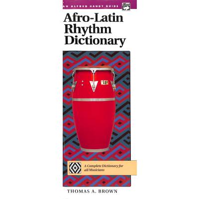 0038081011158 - Afro Latin rhythm dictionary