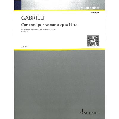 9790001001748 - Canzoni per sonar a quattro