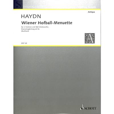 9790001002479 - Wiener Hofball Menuette