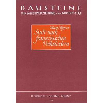 9790001105675 - Suite nach französischen Volksliedern