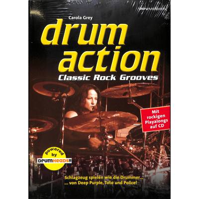 9783937841601 - Drum action - classic rock grooves