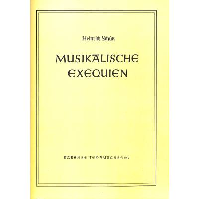 9790006401024 - Musikalische Exequien SWV 279-281