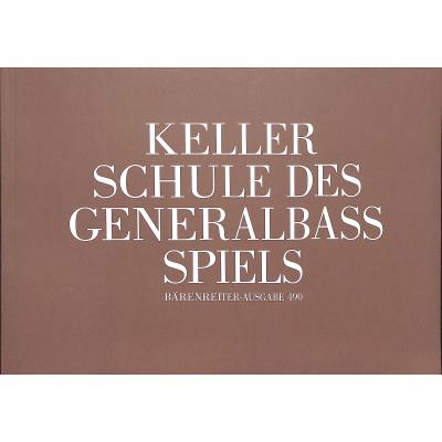 9790006402915 - Schule des Generalbasspiels