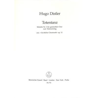 9790006405169 - Totentanz op 12 2 9790006405169 - Totentanz op 12 2