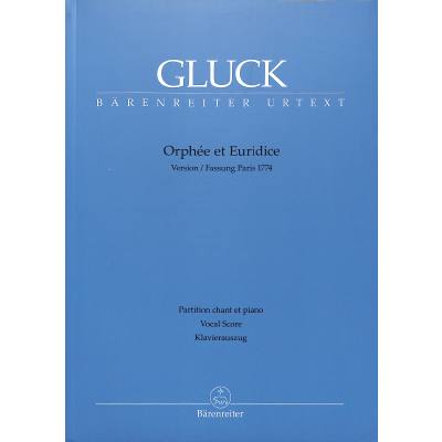 9790006419562 - Orpheus + Euridice (Pariser Fassung)