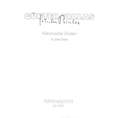 9790006432660 - Kanonische Etüden