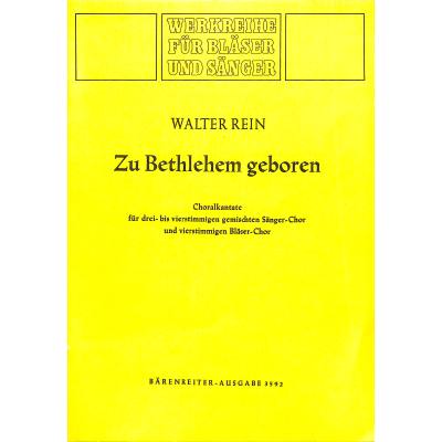 9790006437399 - Zu Bethlehem geboren | Choralkantate 9790006437399 - Zu Bethlehem geboren | Choralkantate