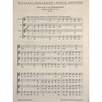 9790006440795 - Epistelmotetten Vater unser im