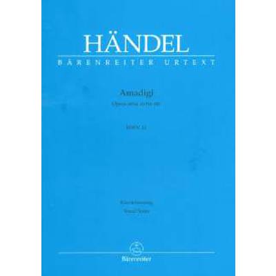 9790006443369 - Amadigi Opera Seria HWV 11