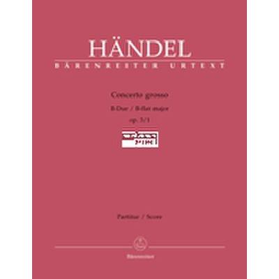 Concerto grosso B-Dur op 3/1 HWV 312