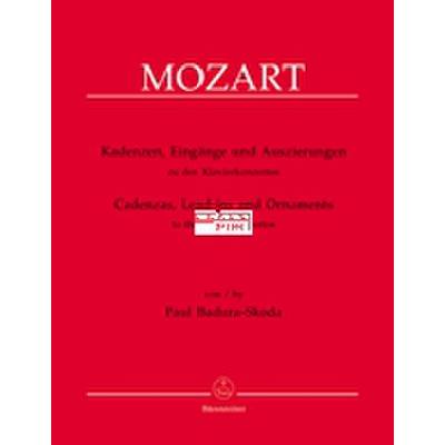 9790006448609 - Kadenzen Eingänge und Auszierungen zu Mozart Klavierkonzerten