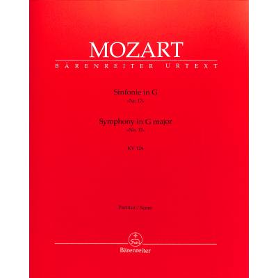 9790006453689 - Sinfonie G-Dur KV 129
