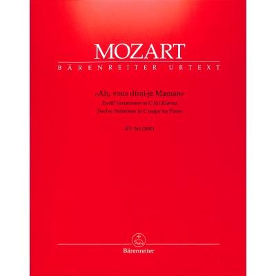9790006456352 - Ah vous dirai je maman KV 265 (300e)