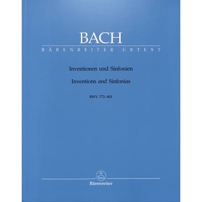 9790006465811 - Inventionen + Sinfonien BWV 772-801