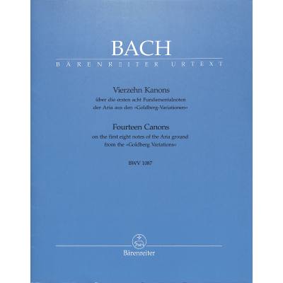9790006465842 - 14 Kanons BWV 1087