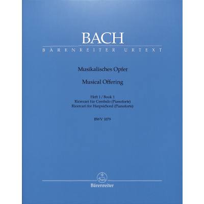 9790006465859 - Musikalisches Opfer 1 - Ricercari BWV 1079