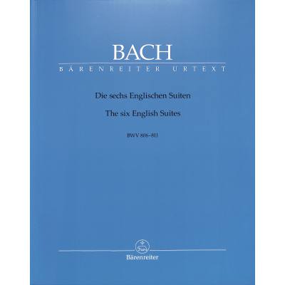 9790006466191 - 6 Englische Suiten BWV 806-811