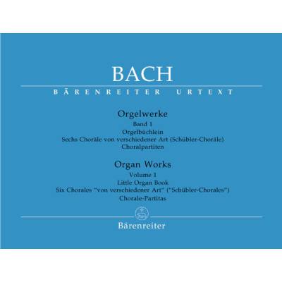 9790006466245 - Bach Johann Sebastian - GEBRAUCHT Orgelwerke 1 Orgelbüchlein   Sechs Choräle von verschiedener Art (Schübler-Choräle) Choralpartiten - Preis vom 11062023 050424 h