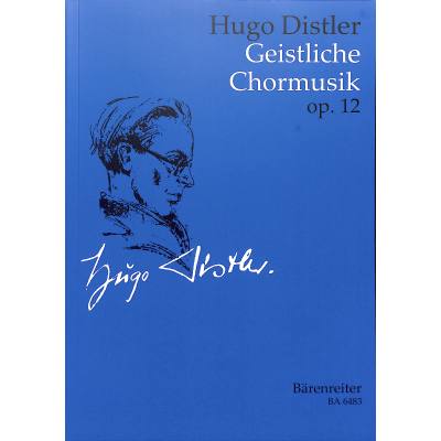 9790006479993 - Geistliche Chormusik op 12