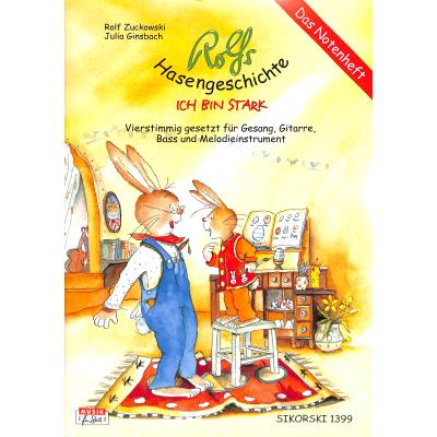 9783920880990 - Rolfs Hasengeschichte Das Notenheft - Rolf Zuckowski Julia Ginsbach Geheftet