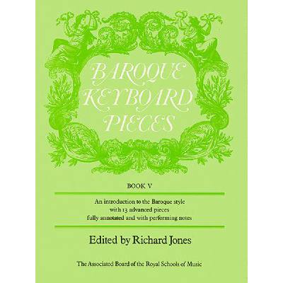 9781854724625 - Baroque keyboard pieces 5